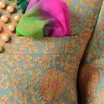 Sage Green and Pink Designer Brocade Achkan | Elegant Ethnic Wear | Jaipurio